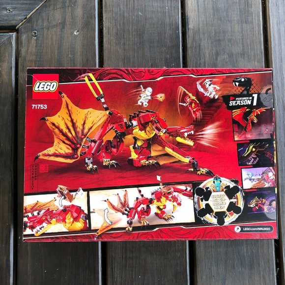 LEGO 71753 Ninjago Legacy Fire Dragon Attack 563pc - Picture 2 of 9